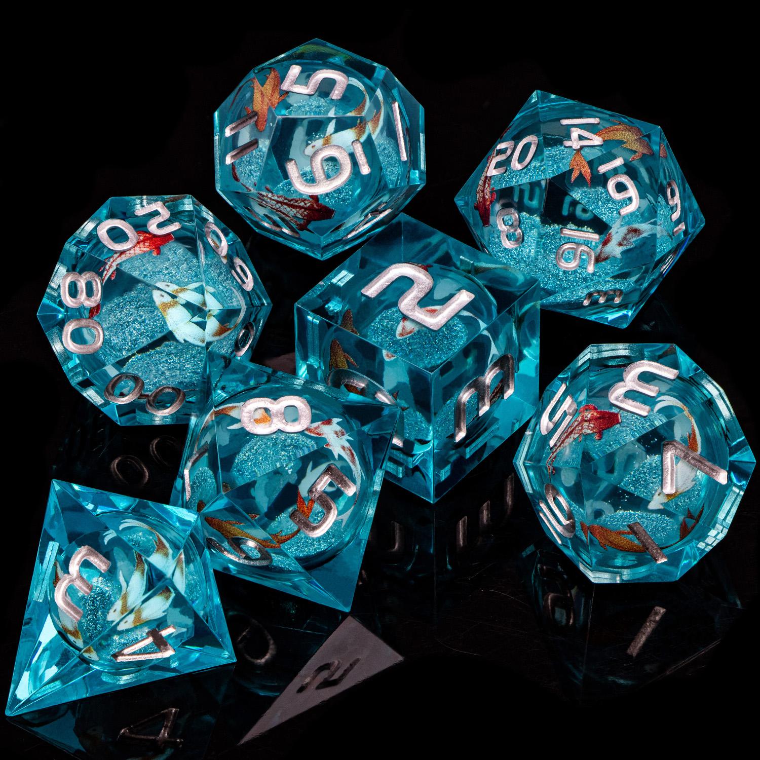 D&D Liquid Flow Core Dice Dungeon and Dragon Pathfinder Ролевые игры Игрушка