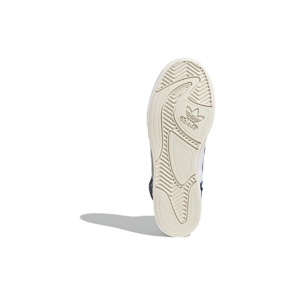 Adidas Originals Extaball Up Versatile Waterproof High-Top Skate Shoes Unisex Sneakers Blue ID1133