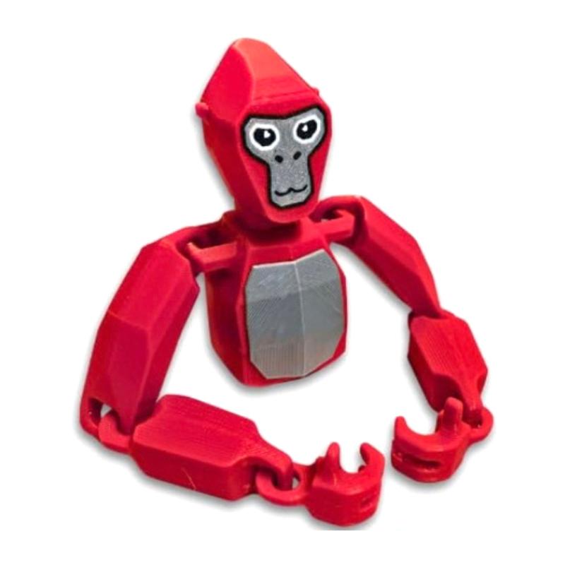 Gorilla Tag Monke 3D Printing Dolls Cartoon Animal Toy Birthday Christmas Gift For Children 3D Printed Toys With Movable Joints