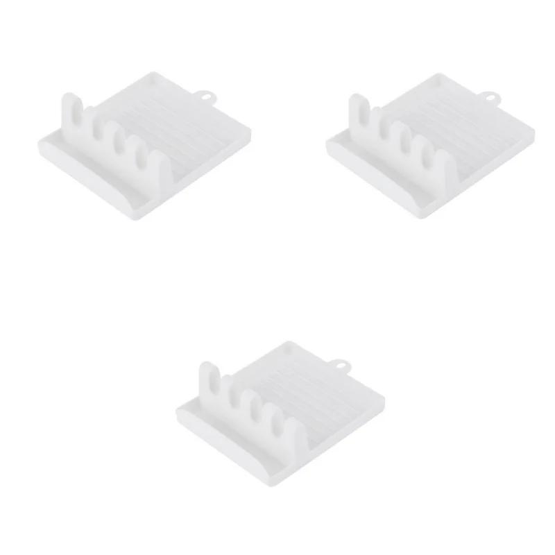 Spatula Rack Multifunctional Spoon Rests Holder Washable Paint Brush Holder Counter Top Shovel Spoon Shelf Kitchen Gadgets