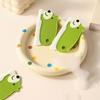 Durable Silicone Squeegee Cartoon Bear Versatile Water Scrubber Water Puer Glass Cleaner Tool for Batoom Toilet Desktop