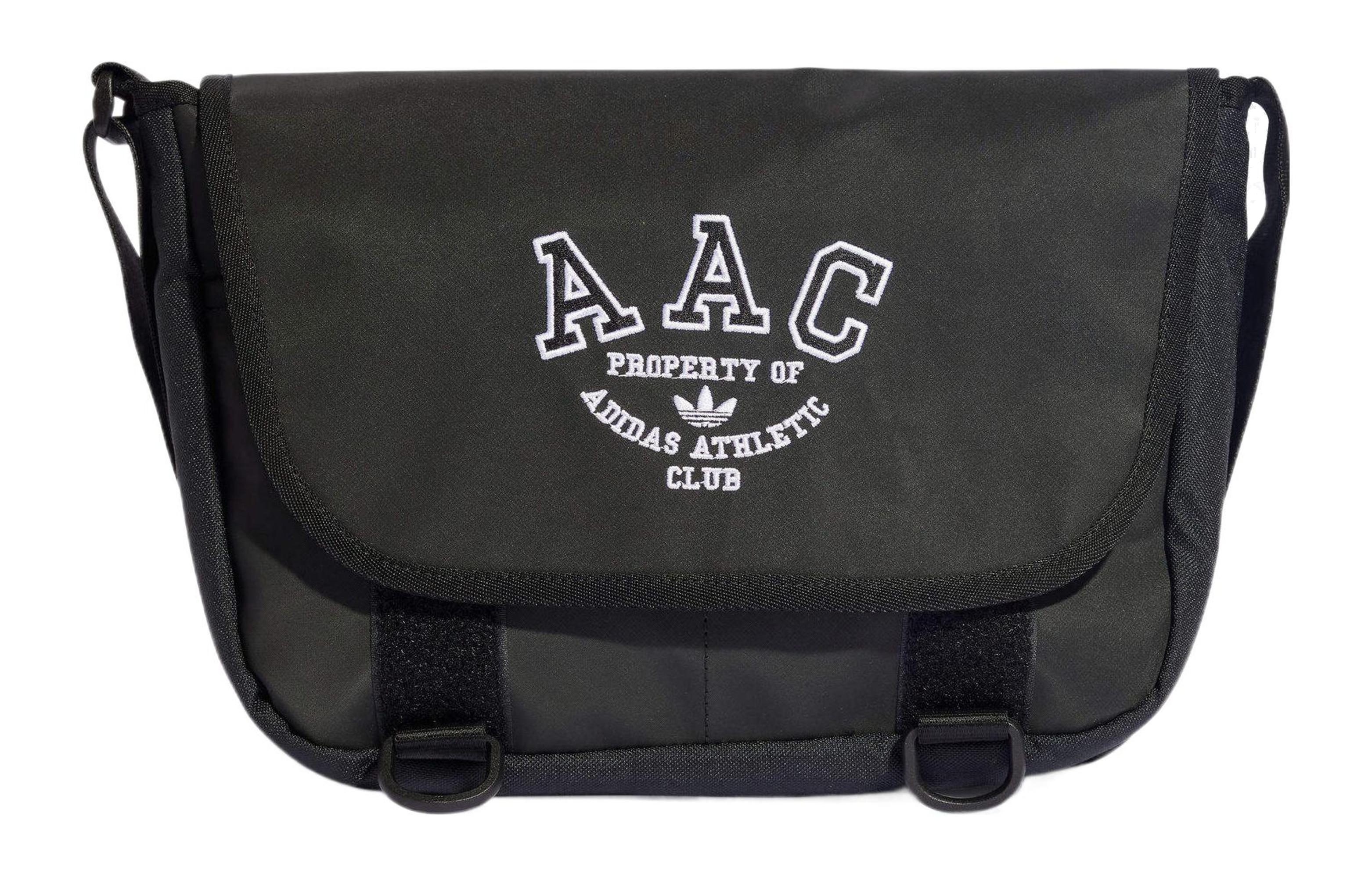

Adidas Originals Trefoil Polyester Messenger Bag, Shoulder Bag, Crossbody Bag Unisex Black IS0456