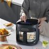 6L Large Capacity LED Digital Touch Screen Transparent New Glass Gall Bladder Air Fryer Multi-function Air Fryer