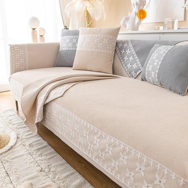 Sofa Towel Sofa Cover For Living Room Home Decor Sofa Cushion Towel Mat Slipcover Couch Pillowcase Seat Cushion