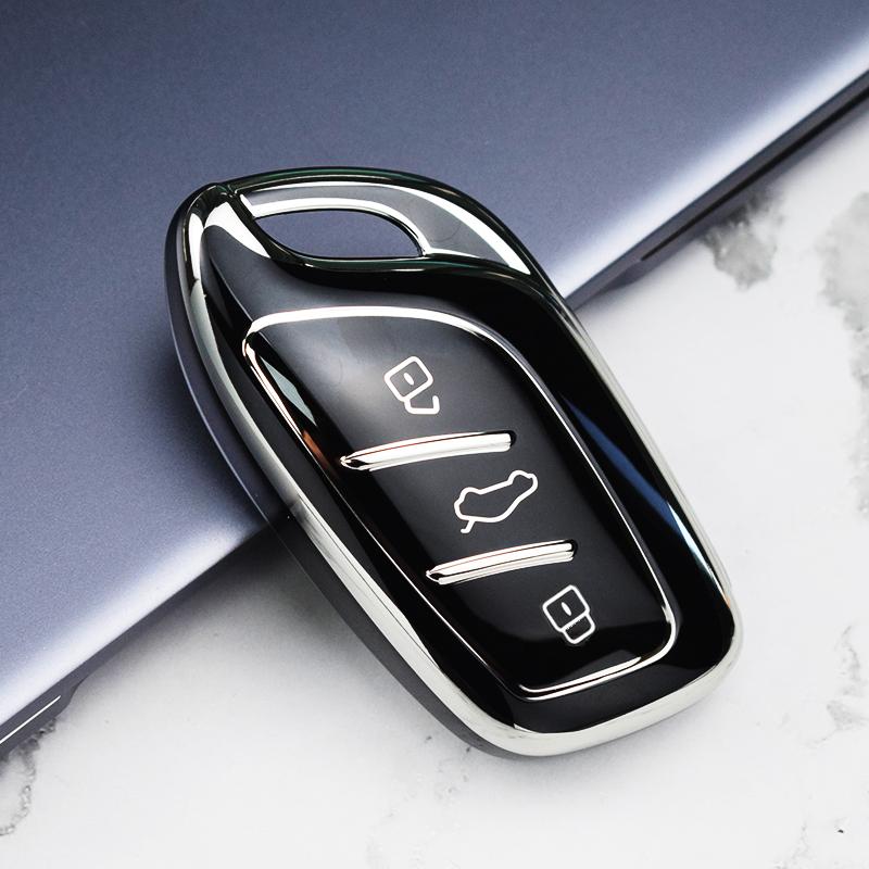 Tpu Car Key Case Cover Shell Holder For Roewe Rx5 I6 I5 Rx3 Rx8 Erx5 Ang Mg Zs Ev Mg6 Ezs Hs Ehs Marvel X Marvel R Electric