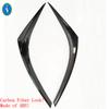 Shiny / Carbon Fiber Front Head Lights Lamps Eyelid Eyebrow Stripes Panel Cover Trim Accessories For Toyota C-HR CHR 2016 -