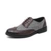 Fashion WAERTA Brand Men Shoes Top Quality Oxfords British Style Men Leather Dress Shoes Business Formal Shoes Men Flats Plus Size 38-46
