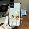 A Cute Comic Cat Matte Transparent Phone Cover For IPhone Case 16 15 14 13 12 11 Pro Max X XS Max Plus