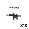 Military Building Block Set Military Supplies Waffen Accessory Soldier Colonel Helmet Gun Rifle M16 Waffen Box Ammunition Brick Toy