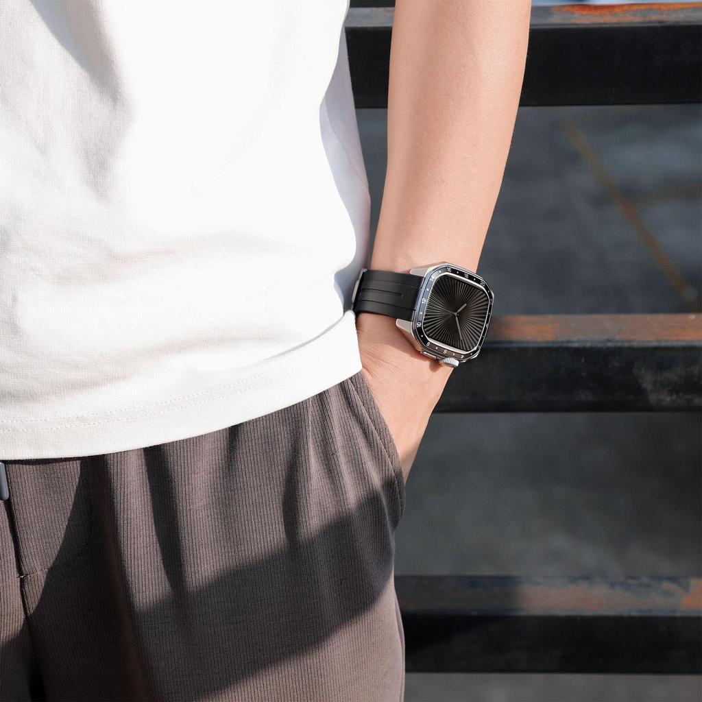 Kompatibles Metallarmband für Apple Watch 10. Generation