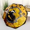 1pc Badger Crest Badge Umbrella with Plastic Handle,Cartoon Pattern,Suitable for All Seasons Multi-functional Umbrella460