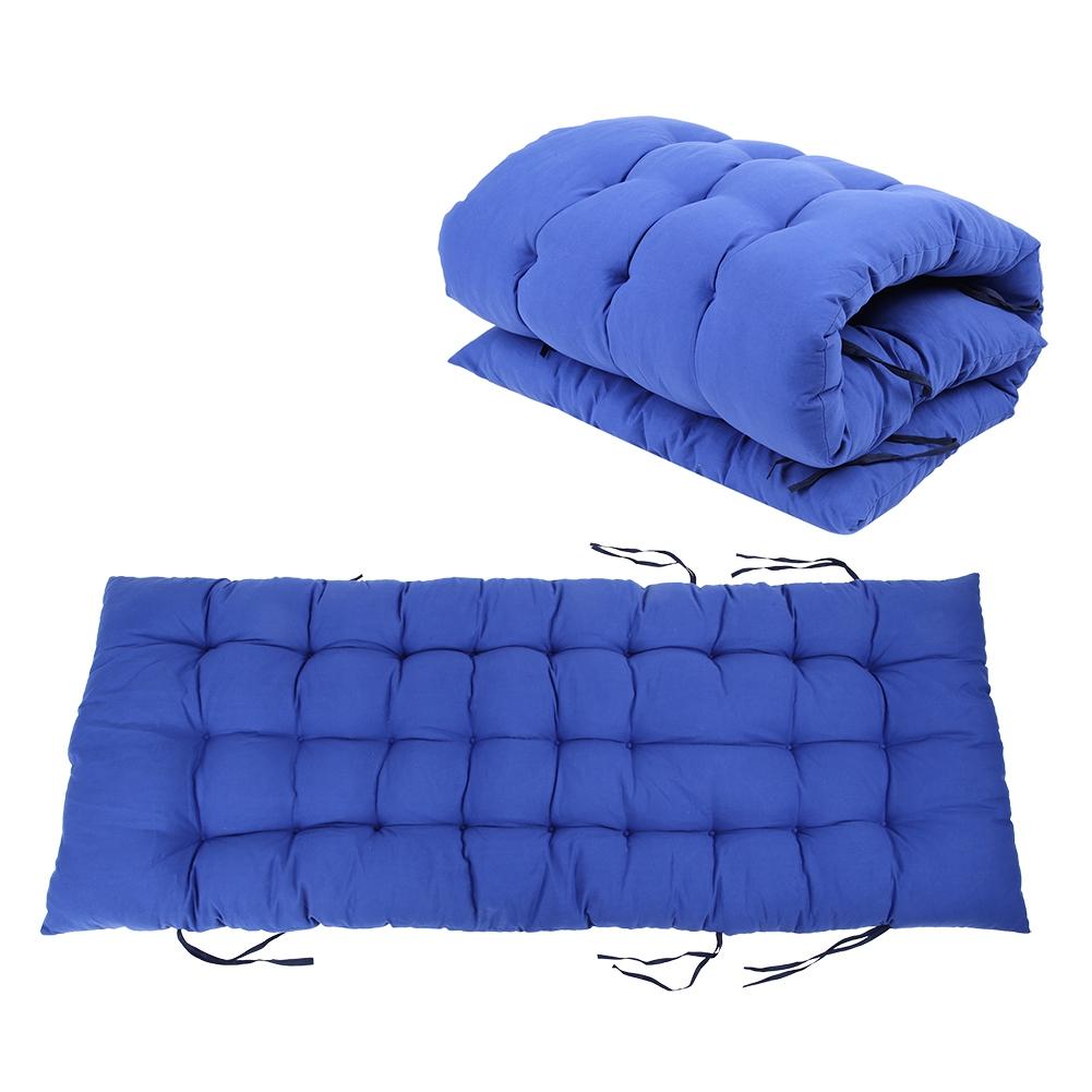 Long Cushion Mat for Recliner Rocking Rattan Chair Folding Garden Lounge Seat Cushion