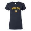 Murray State Racers Arch Logo Womens T-Shirt - Navy