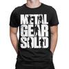 Mens Metal Gear Solid Game T Shirts  100 Cotton Tops Funny Short Sleeve O Neck Tees Birthday Present TShirts