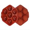 7 Holes Silicone Mold Food Grade Silicone Half Sphere Mold Chocolate Mold  For Cake Decorating