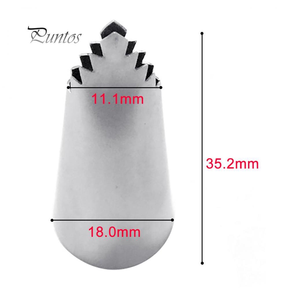 Kitchen Artifact Dessert Icing Piping Nozzle Pastry Tip Cake Decorating Utensil