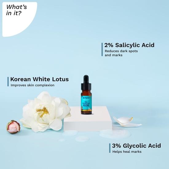 Pilgrim 2% Salicylic Acid Face Serum Anti-Acne - 10 ml Zwalcza aktywny trądzik i pryszcze
