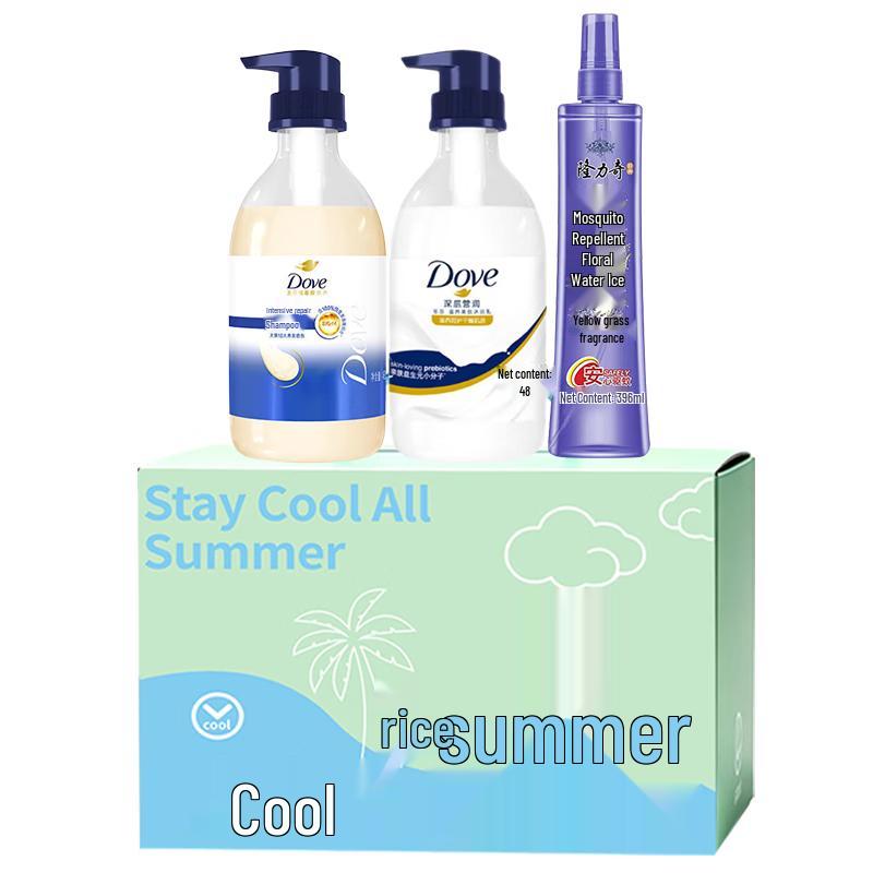 Dove Питание и Увлажнение Ежедневный Уход & Репеллент Подарочный Набор