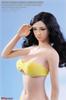 TBLeague Scale Seamless Female Bust Size Pale Includes Head and Authentic TBLeague White Skin 1/6 Ultra-Flexible Body, PHMB2022-S48, M, Skin, Bikini,