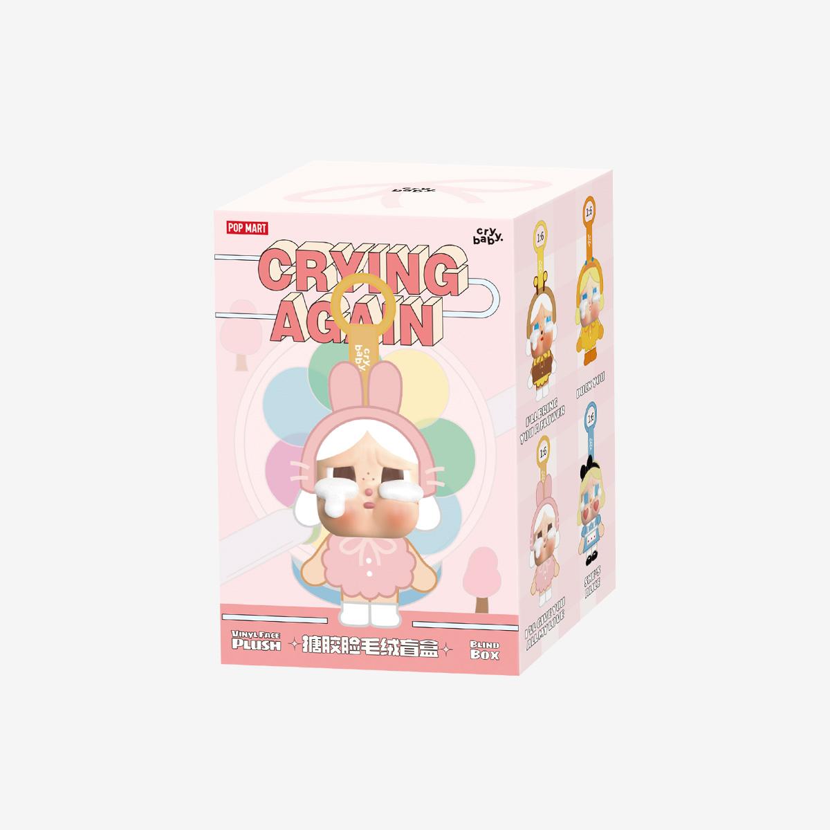 

POP MART CRYBABY Crying Again Series-Виниловое лицо Плюшевая Блайнд Бокс (Индивидуальная упаковка / Набор из 6 предметов)