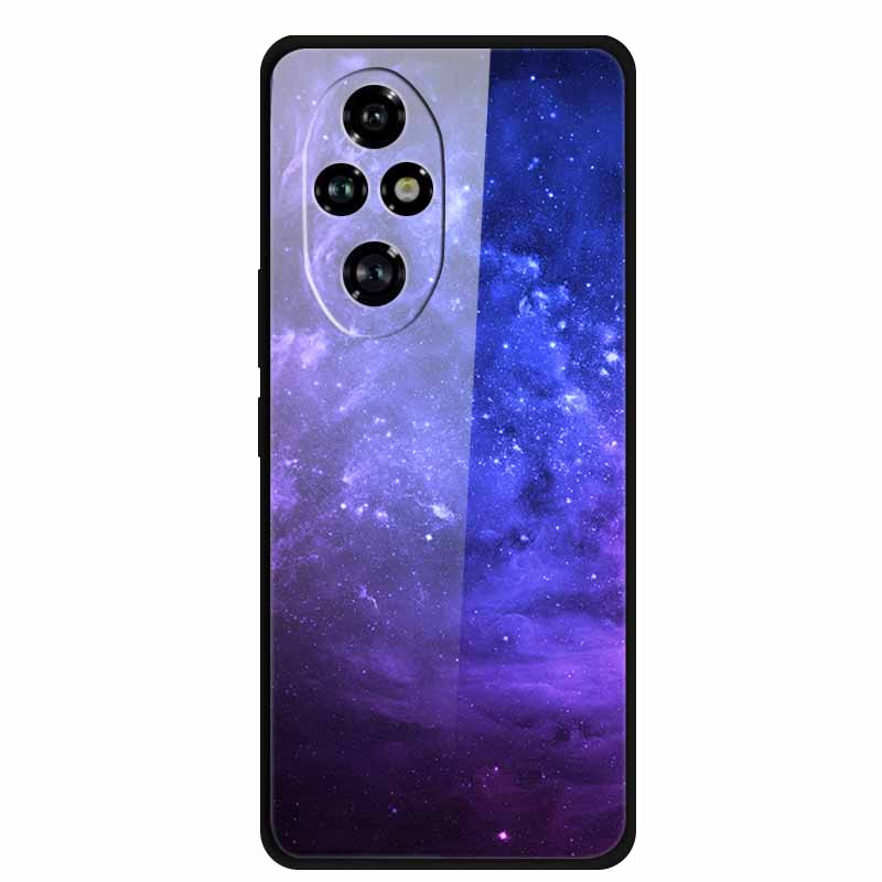 Tempered Glass Case For Honor 200 Pro Case Hard Phone Back Cover Soft Bumper For Honor 200 Pro Case Honor200 Pro 200Pro Bag Capa