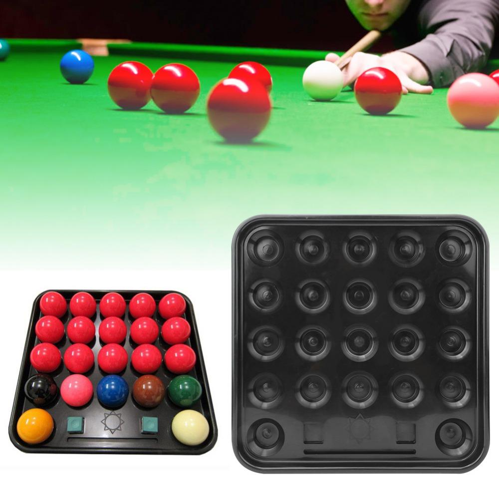 Low Profile Snooker Ball Tray Black Tray Snooker Ball Storage Home Entertainment