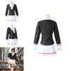 Anime Meraklıları İçin Şık Siyah Beyaz Cardcaptor Sakura Kinomoto Cosplay Kostümü