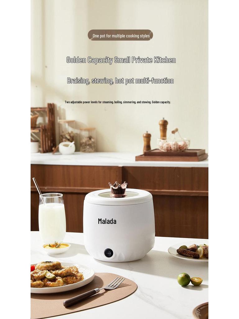 1.8L Multifunctional Rice Cooker - Compact, Efficient & Perfect for Dorms or Gifts