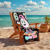 1PC Custom Name Baseball Art Name Beach Towel Highly Absorbent And Sand-Resistant Towel for Swimming, Pool, Yoga, And Travel Lightweight