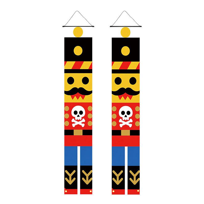 2026 Halloween Porch Banner: 30x180cm Festival Decoration