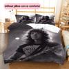 Cartoon Pattern Bedding Quilt Set Quilt Cover Pillowcase Home Decoration Birthday Gift (1 * Duvet Cover + 2 * Pillowcase, Without Core)