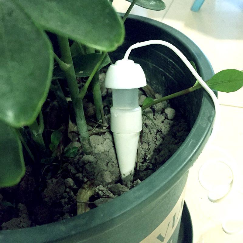 Automatische Pflanzen-Tropfbewässerung Wasserpfahl für Garten Keramik Selbstbewässerungsspitzen Gemüsegarten Tropfbewässerungssystem