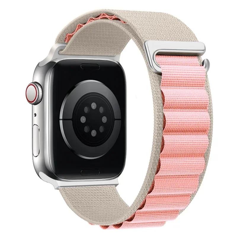 Upgrade Alpine Nylon Strap For Apple Watch Band 11 10 9 8 7 45mm 41mm 42mm 46mm Ultra 3/2 49mm Bracelet Watchband iWatch 6 5 SE