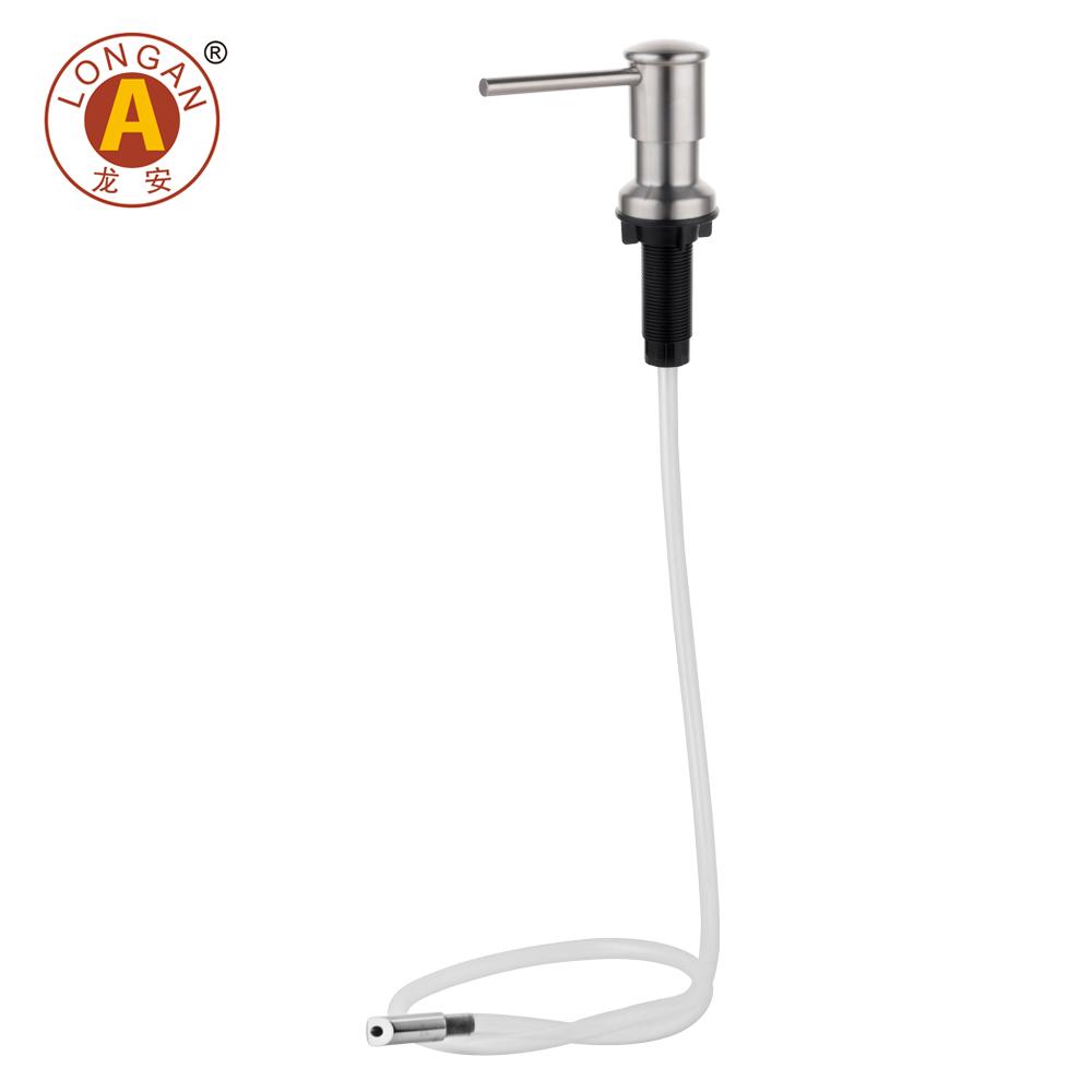 Hotel Chrome Pump Golden Lotion Dispenser Pump Liquid Soap Hand Washing Liquid Hand Wash Bottle for Kitchen & Bathroom