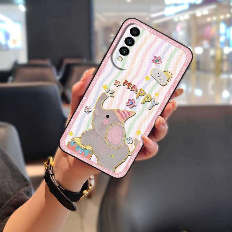 Shockproof Silicone Phone Case For Wiko T50 Dirt-resistant Back Cover Full Wrap Protective Soft Case TPU Cartoon Cute