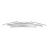 Strisce Decorative Finestrini Laterali Acciaio Inossidabile Cromato Ford Fiesta Mk7 20092017