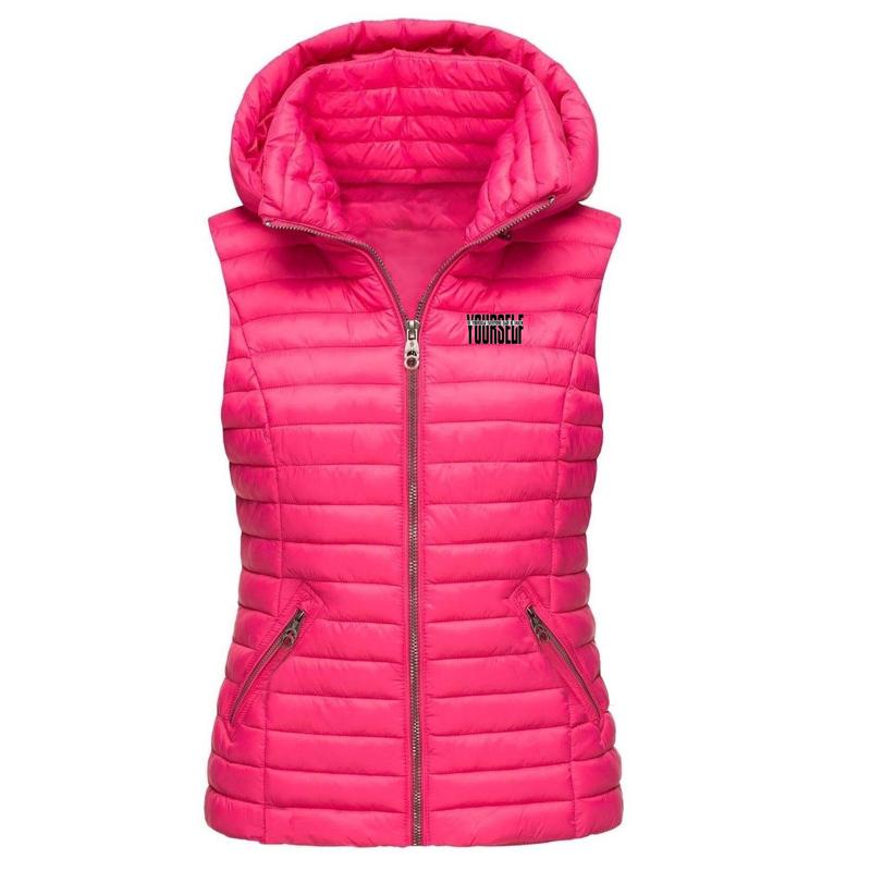 Gilet JJDSL Donna Senza Maniche Leggero Gilet Gilet Imbottito con Cerniera Senza Maniche Gilet Lungo Invernale da Donna Trapuntato con Cappuccio Piumino Caldo Gilet da Donna Gilet JJDSL Donna Senza Maniche Leggero Gilet Gilet Imbottito con Cerniera Senza Maniche Gilet Lungo Invernale da Donna Trapuntato con Cappuccio Piumino Caldo Gilet da Donna
