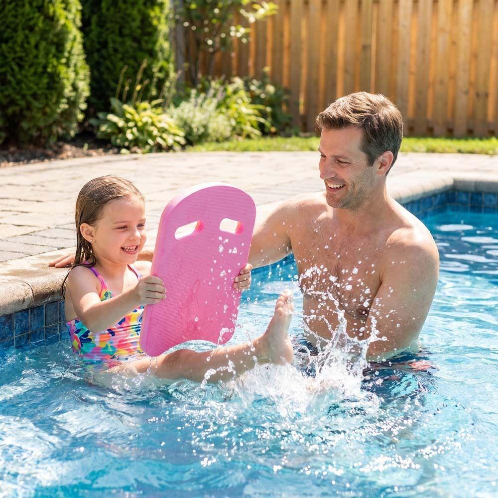 Floating Plate Kids Swimming Kickboard Training Aids Cartoon Plate Surf EVA Swimming Board  Adults