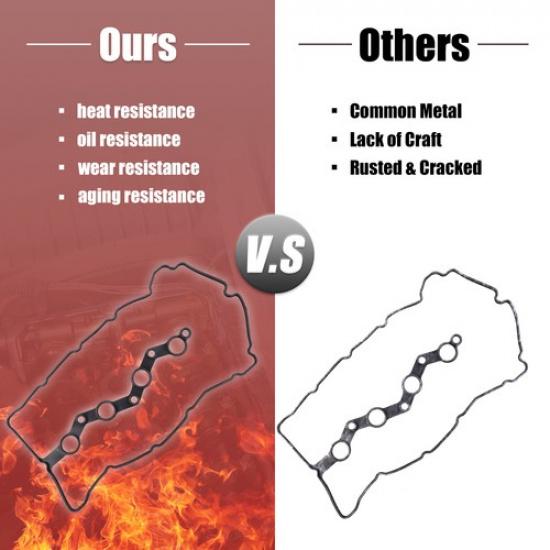 VS50765R Engine Valve Cover Gasket Single  for Mitsubishi Lancer 2008-2017