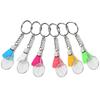 6pcs Compact Size Mini Keyring Pendant Lightweight Material Sports Keychain  For Sports Lovers