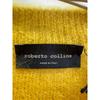 ROBERTO COLLINA RF29001 Yellow Superkit Mohair Shaggy Knit tops 48 yellowUsed