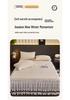 Thickened Taffeta Bed Skirt Set: Korean Style Lace Bedspread & Mattress Cover (3-Piece, Solid Color)