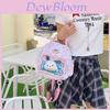 Kawaii Star Dog Pvc Backpack With Cartoon Design For Daily Use And Storage