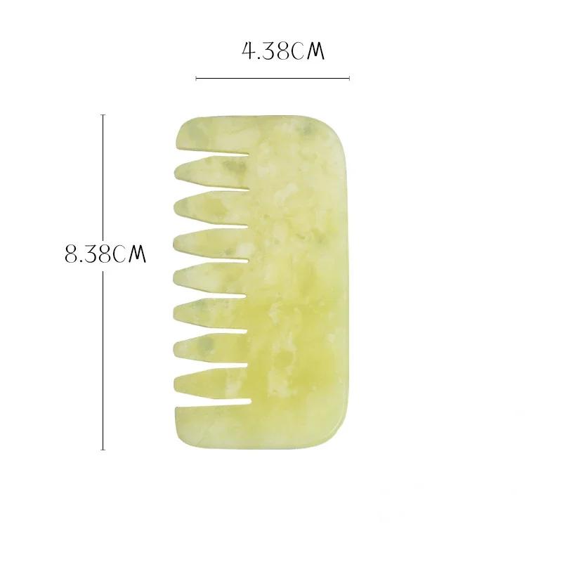 Guasha Face Scraper Head Massage Comb Gua Sha Scraping Hair Comb Scalp Care Massager Tool SPA Trigger Point Therapy