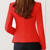 Anzugjacke Damen Modisch Slim Fit Kurz Casual Damen Anzugoberteil