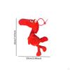 Horse Bag Charm Craftsmanship Party Favor Animal Ornament Collectible Keychain Cute for Purse