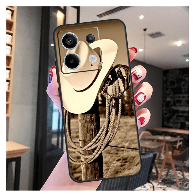 Extreme Sport Rodeo Cowboy Lasso Case For Xiaomi Redmi Note 11 9 10 12 13 Pro Plus 12S 11S 10S 9S Redmi 12 10C 12C 13C Cover