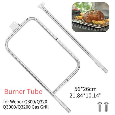 Wymiana rury palnika grilla Stal nierdzewna 304 Element grzewczy Górne ciepło Grill Część zamienna palnika grilla do Weber Q100