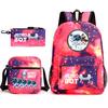 Astro Bot Children's School Bag, Cosmic Robot Elementary School Student Starry Sky Backpack Leisure Bag