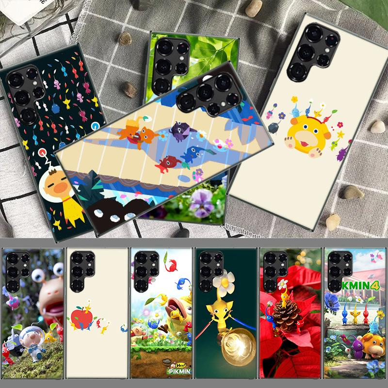 Spiel Pikmin 4 Hüllen Handyhülle für Samsung Galaxy S26 Ultra S25 Edge S24 S23 FE S21 Plus S20 S22 S10 Hülle TPU Capa Schale Shockp